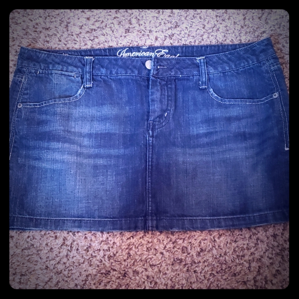 AE Bluejean skirt 14
